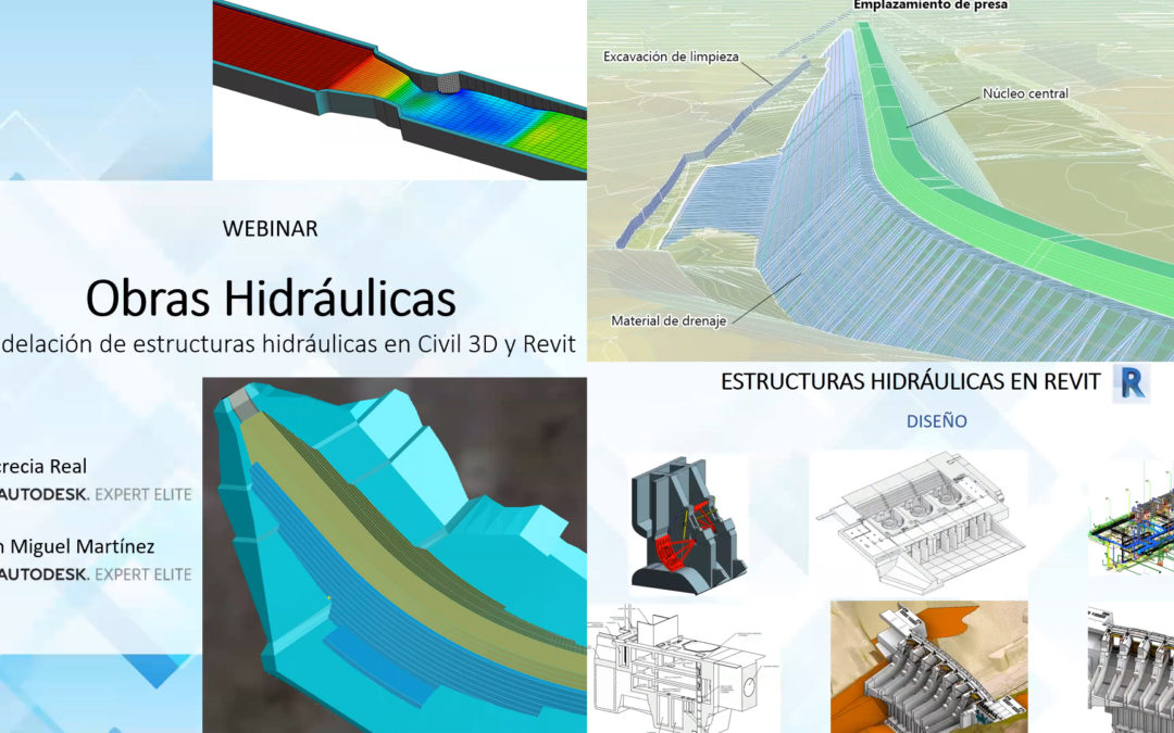 Webinar Agosto 2019: Obras hidráulicas “Flujos de trabajo Civil 3D – Revit”