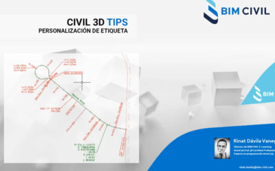 Personalización de etiquetas en Alineamientos (Civil 3D)